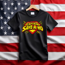 Captain Save A Ho Funny Parody Shirt