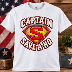 Captain Save-A-Ho Graphic T-Shirt