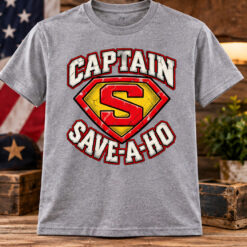 Captain Save-A-Ho Graphic T-Shirt