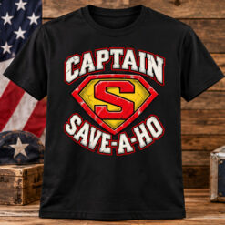 Captain Save-A-Ho Graphic T-Shirt
