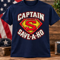 Captain Save-A-Ho Graphic T-Shirt