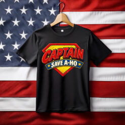 Captain Save A Ho Meme Shirt