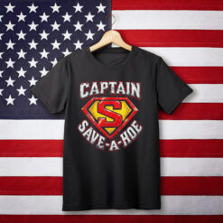 Captain Save A Hoe Retro Graphic Shirt