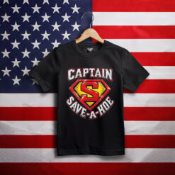 Captain Save A Hoe Retro Graphic Shirt