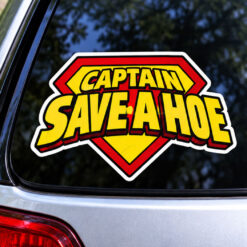 Captain Save A Hoe Sticker
