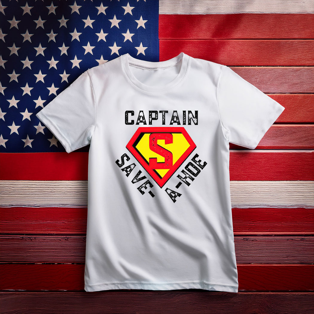 Comfort colors Captain Save A Hoe Shirt