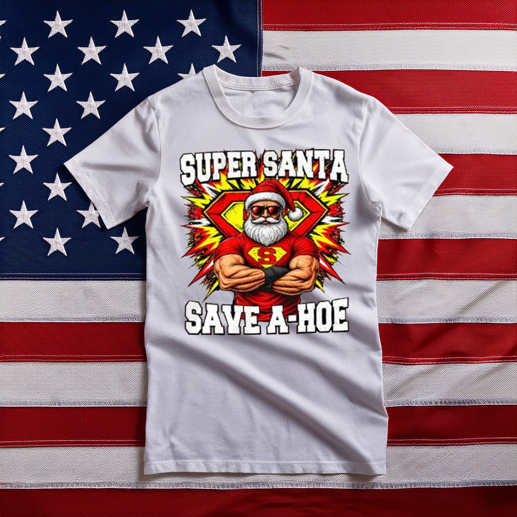 Santa Captain Save A Hoe Sarcastic Meme T-Shirt
