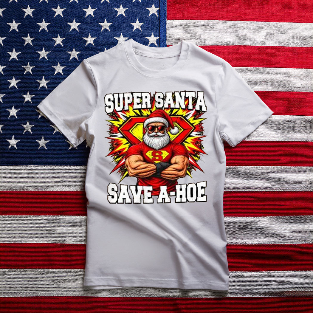 Santa Captain Save A Hoe Sarcastic Meme T-Shirt
