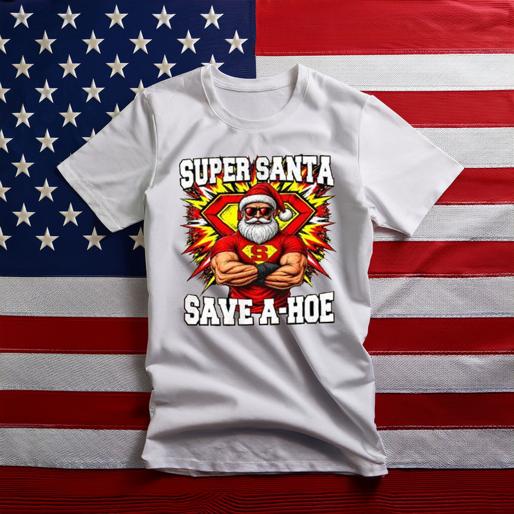 Santa Captain Save A Hoe Sarcastic Meme T-Shirt